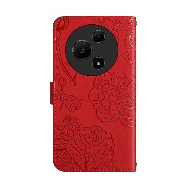 For TCL 60 NxtPaper 4G HT03 Skin Feel Butterfly Embossed Flip Leather Phone Case