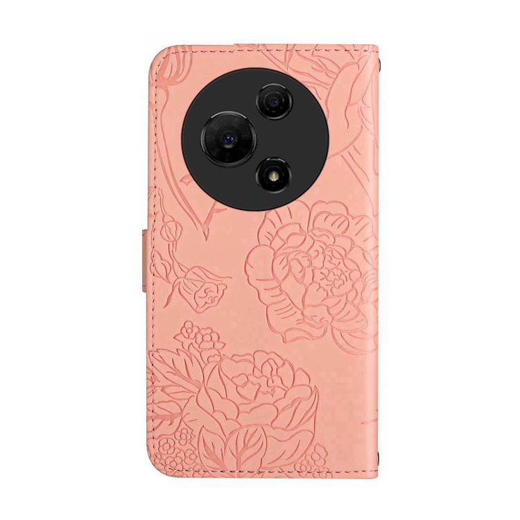 For TCL 60 NxtPaper 4G HT03 Skin Feel Butterfly Embossed Flip Leather Phone Case