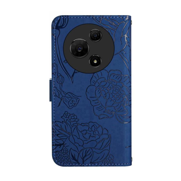 For TCL 60 SE / 605 HT03 Skin Feel Butterfly Embossed Flip Leather Phone Case