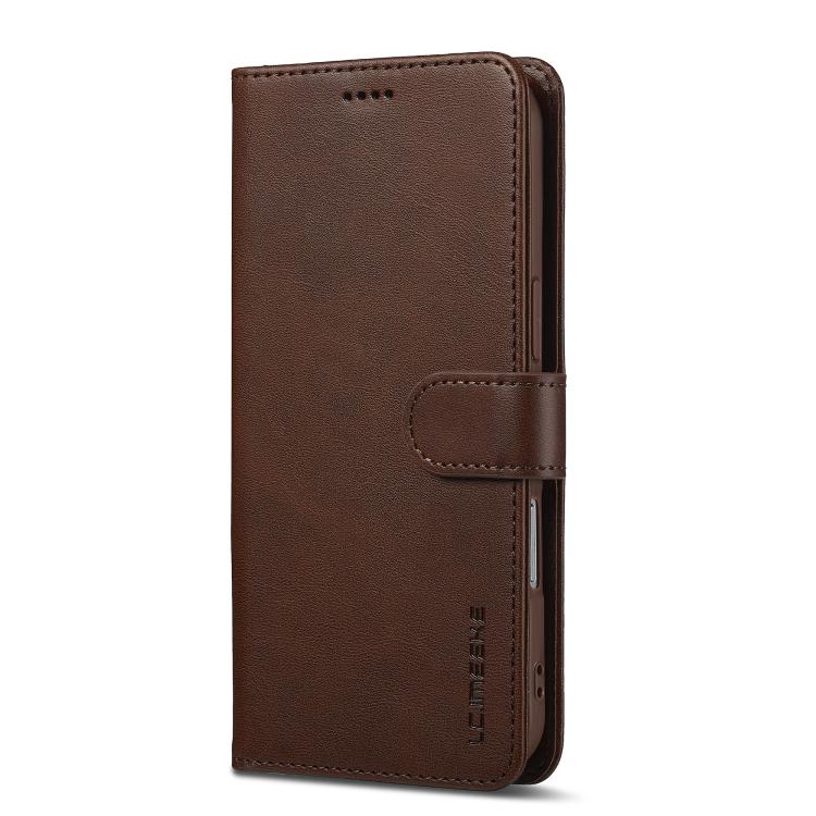 LC.IMEEKE Calf Texture Horizontal Flip Leather Case For iPhone Air