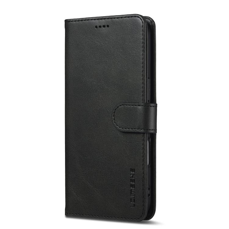 LC.IMEEKE Calf Texture Horizontal Flip Leather Case For iPhone Air
