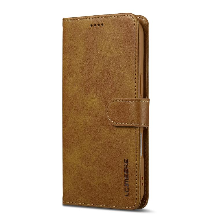 LC.IMEEKE Calf Texture Horizontal Flip Leather Case For iPhone Air