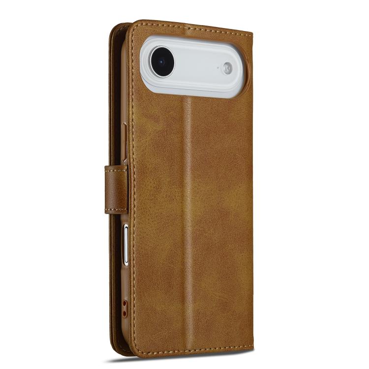 LC.IMEEKE Calf Texture Horizontal Flip Leather Case For iPhone Air