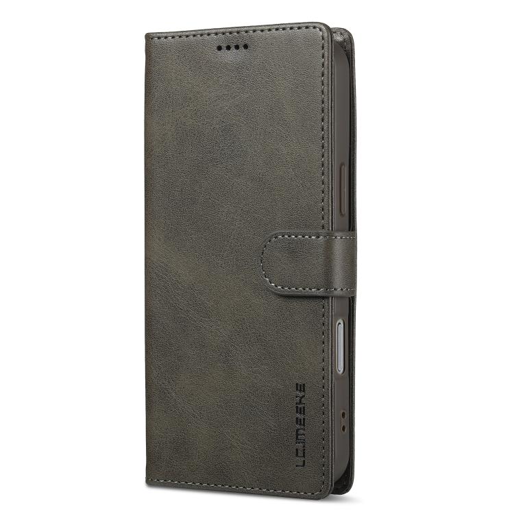LC.IMEEKE Calf Texture Horizontal Flip Leather Case For iPhone 17 Pro Max