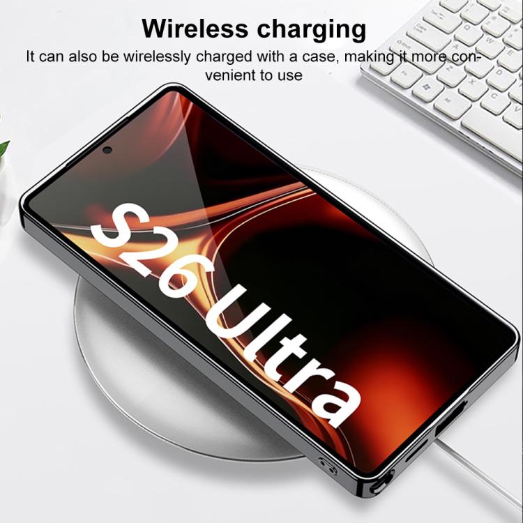 For Samsung Galaxy S26 Ultra 5G GKK Leather Electroplating Supersonic Speed Shockproof Phone Case