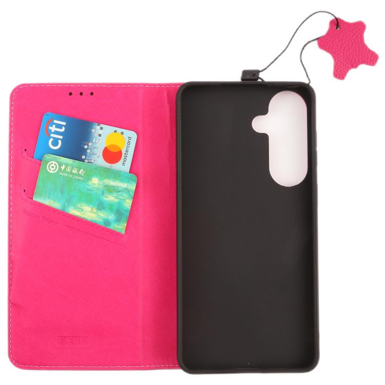 For Galaxy S26 5G GEBEI Top-grain Horizontal Flip Leather Phone Case