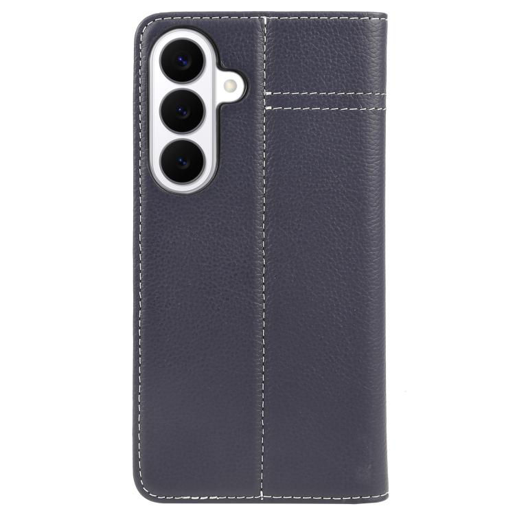 For Galaxy S26 5G GEBEI Top-grain Horizontal Flip Leather Phone Case