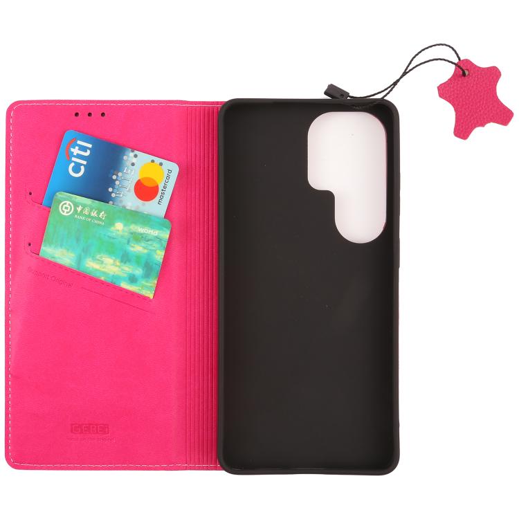 For Galaxy S26 Ultra 5G GEBEI Top-grain Horizontal Flip Leather Phone Case