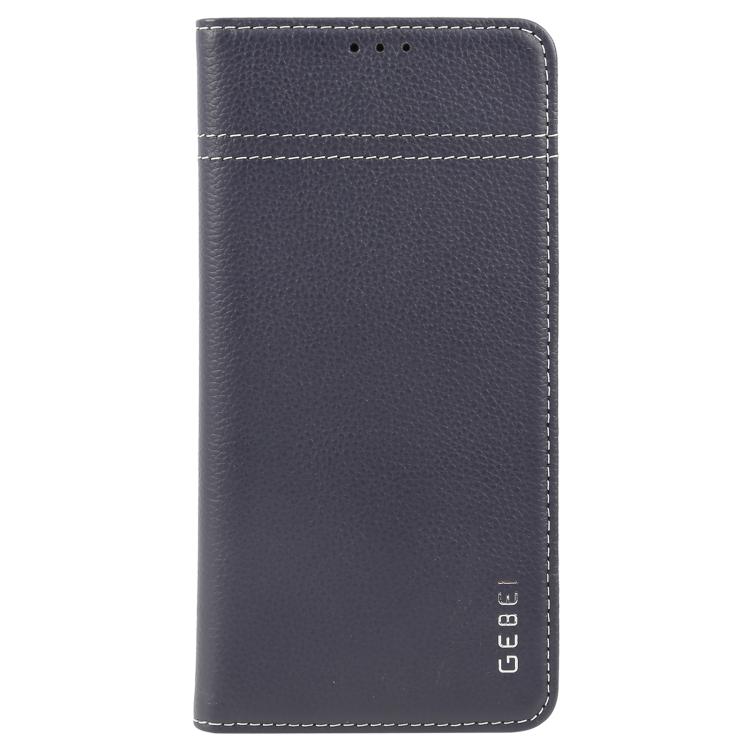 For Galaxy S26 Ultra 5G GEBEI Top-grain Horizontal Flip Leather Phone Case