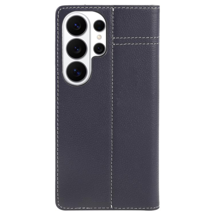For Galaxy S26 Ultra 5G GEBEI Top-grain Horizontal Flip Leather Phone Case