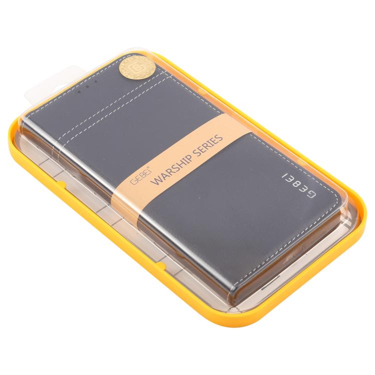 For Galaxy S26 Ultra 5G GEBEI Top-grain Horizontal Flip Leather Phone Case