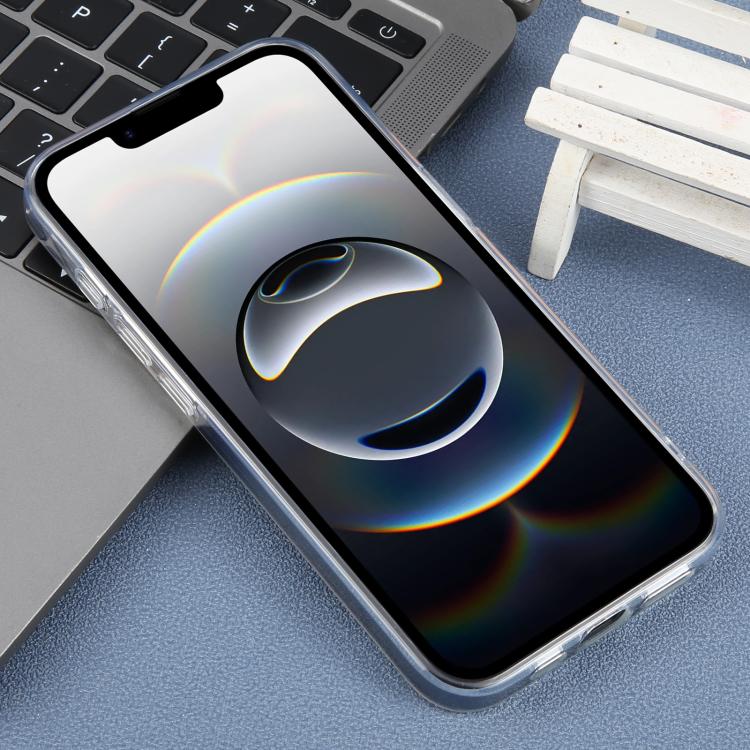 For iPhone 17e / 16e ZGA Clear TPU Shockproof Phone Case - Transparent