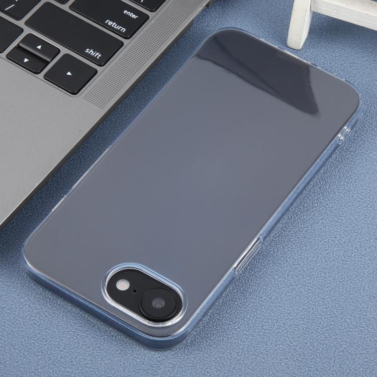 For iPhone 17e / 16e ZGA Clear TPU Shockproof Phone Case - Transparent