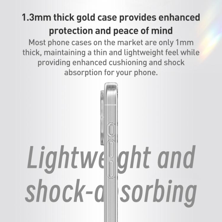 For iPhone 17 ZGA Clear TPU Shockproof Phone Case - Transparent