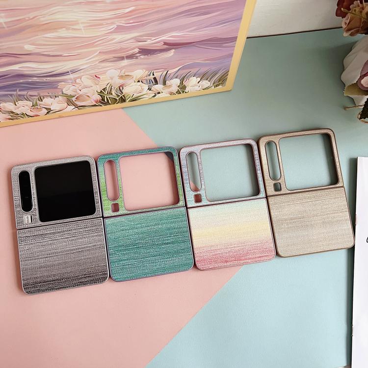 For Huawei Pura X Illusory Color Leather Texture PC Phone Case