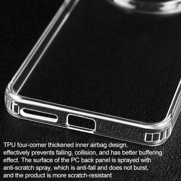 For Huawei Mate 70 Pro / 70 Pro+ Crystal TPU + PC Airbag Shockproof Phone Case - Transparent
