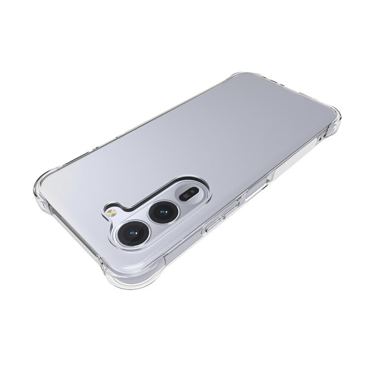 For Fujitsu Arrows Alpha F-51F Shockproof Non-slip Thickening TPU Phone Case - Transparent