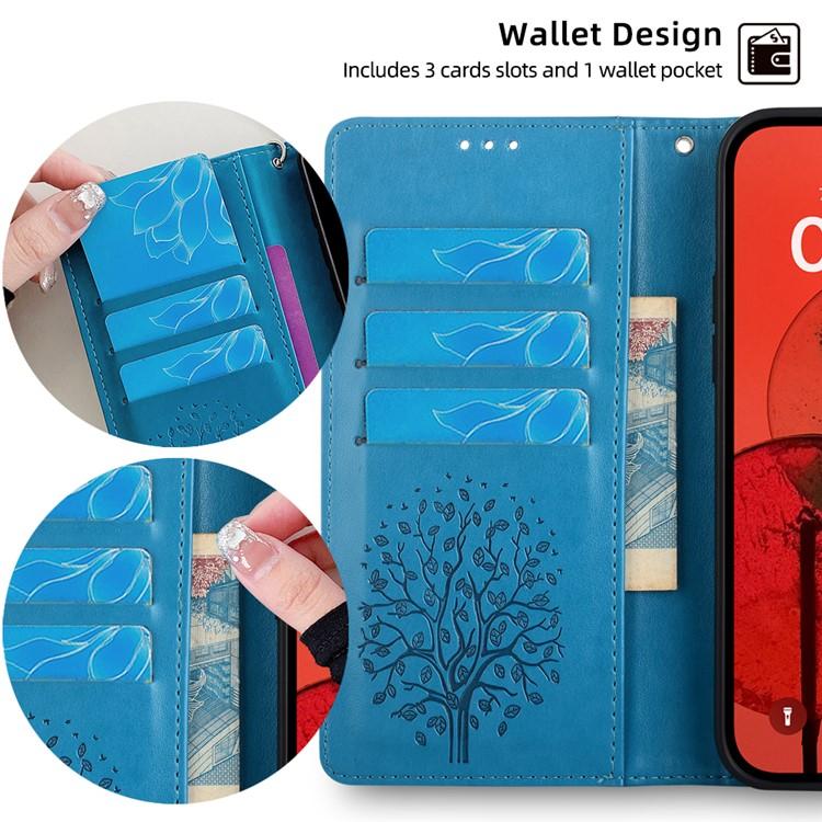 For OPPO Find X8 Ultra Tree & Deer Embossed Leather Phone Case