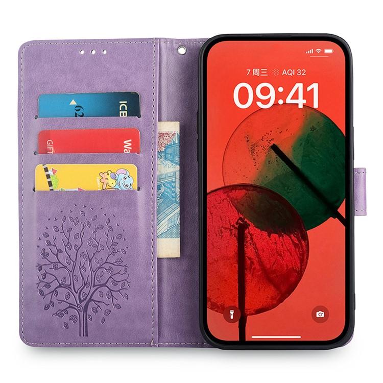 For OPPO Find X8 Ultra Tree & Deer Embossed Leather Phone Case