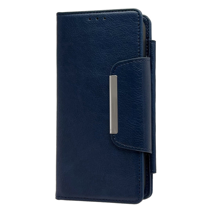 For iPhone 16 Pro Max Multifunctional 7-Cards Wallet Leather Phone Case