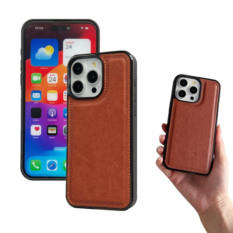 For iPhone 16 Pro Max Multifunctional 7-Cards Wallet Leather Phone Case
