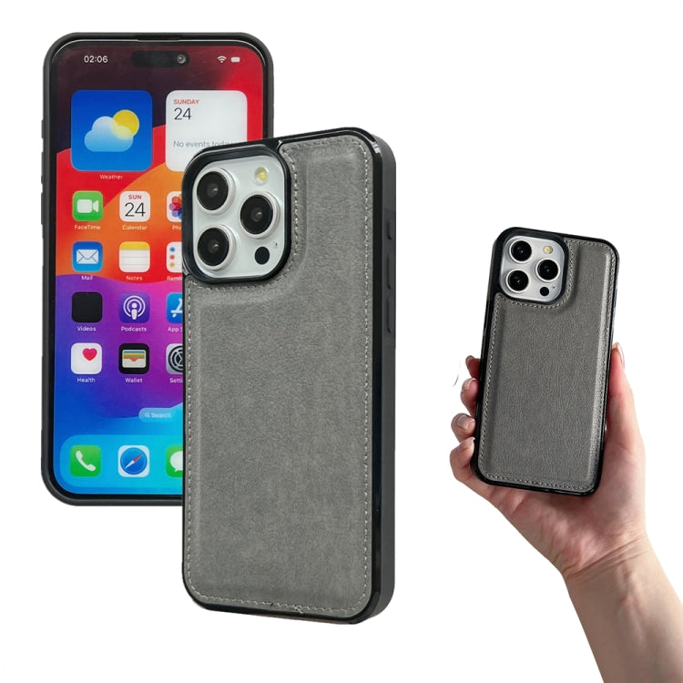 For iPhone 16 Pro Multifunctional 7-Cards Wallet Leather Phone Case
