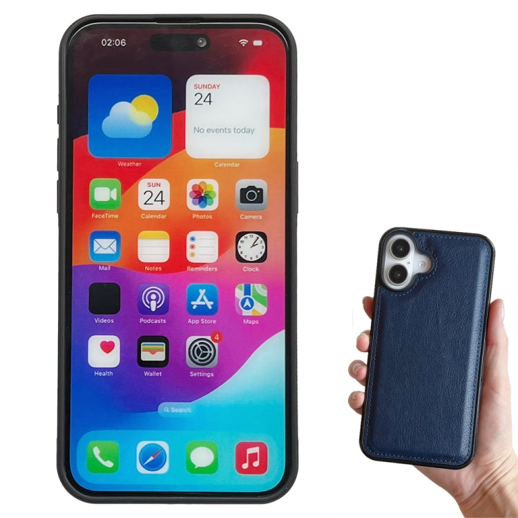 For iPhone 16 Plus Multifunctional 7-Cards Wallet Leather Phone Case