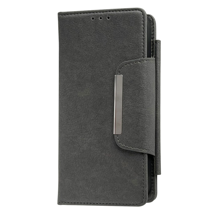 For iPhone 16 Multifunctional 7-Cards Wallet Leather Phone Case