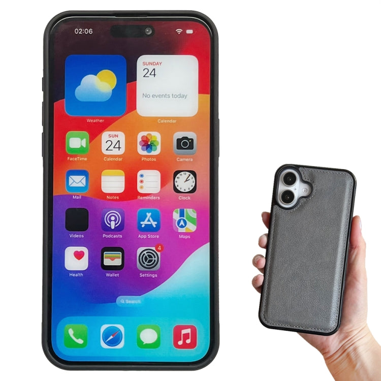 For iPhone 16 Multifunctional 7-Cards Wallet Leather Phone Case