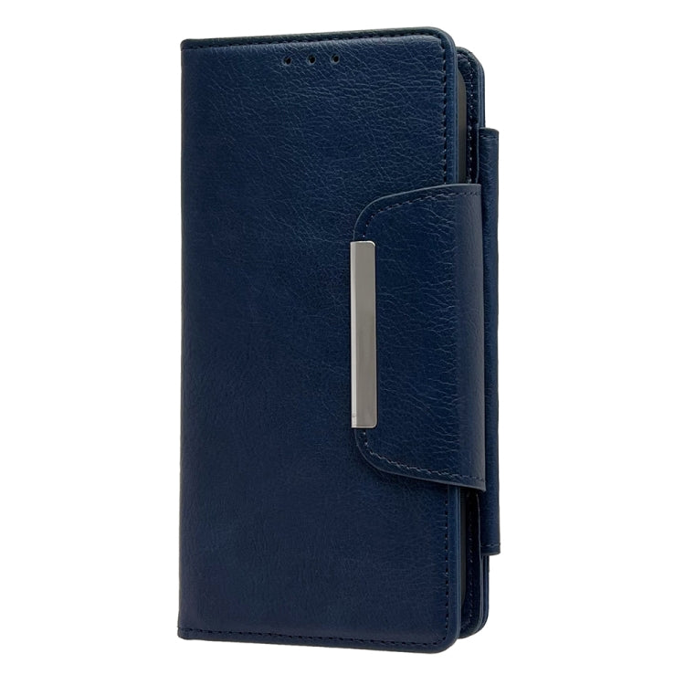 For iPhone 16 Multifunctional 7-Cards Wallet Leather Phone Case