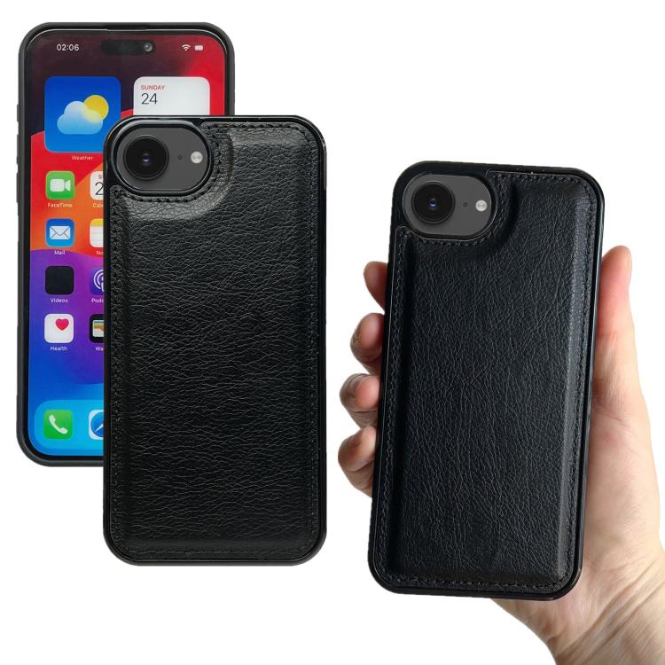 For iPhone 17e / 16e Multifunctional 7-Cards Wallet Leather Phone Case