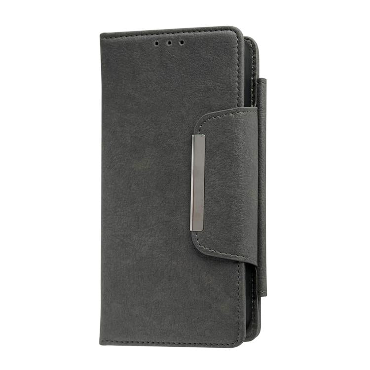 For iPhone 17e / 16e Multifunctional 7-Cards Wallet Leather Phone Case