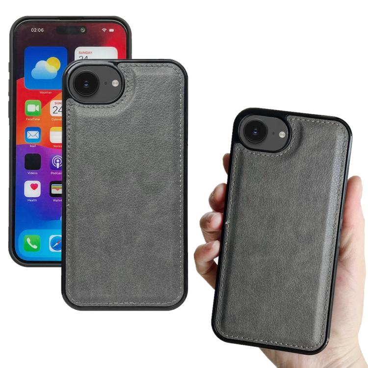 For iPhone 17e / 16e Multifunctional 7-Cards Wallet Leather Phone Case