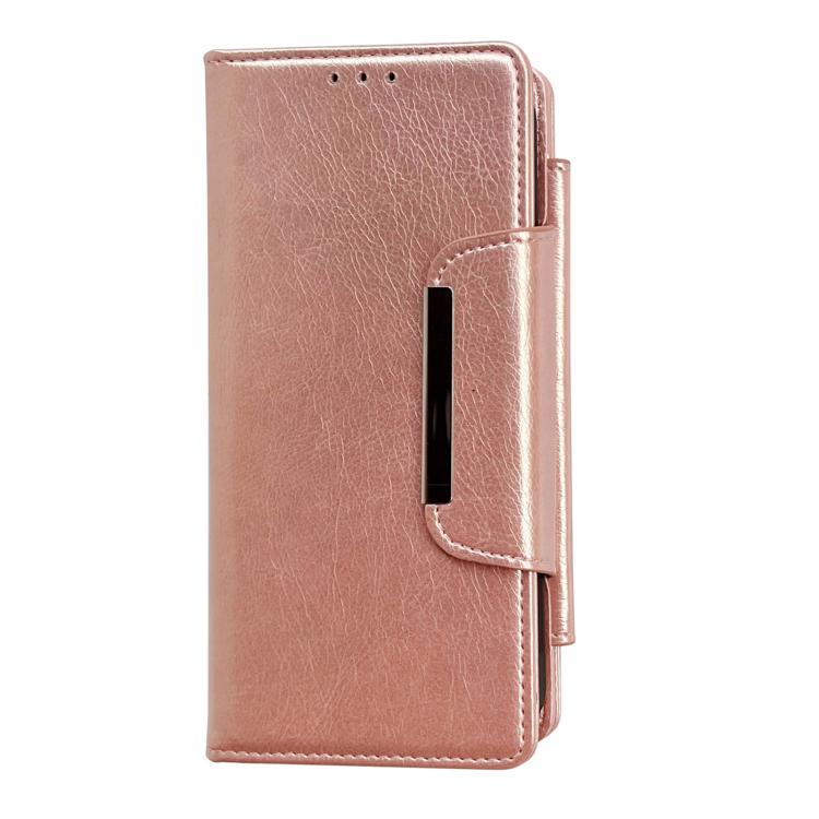 For iPhone 17e / 16e Multifunctional 7-Cards Wallet Leather Phone Case