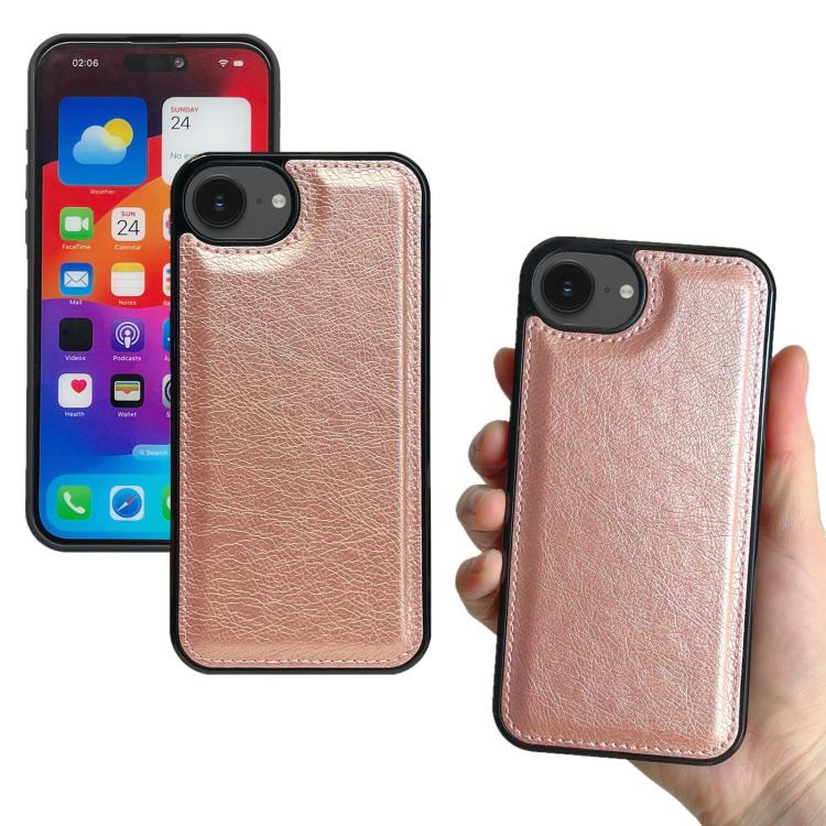 For iPhone 17e / 16e Multifunctional 7-Cards Wallet Leather Phone Case
