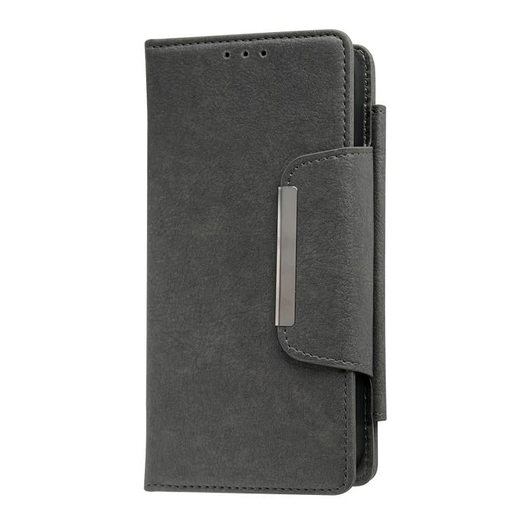 For iPhone 17 Pro Max Multifunctional 7-Cards Wallet Leather Phone Case