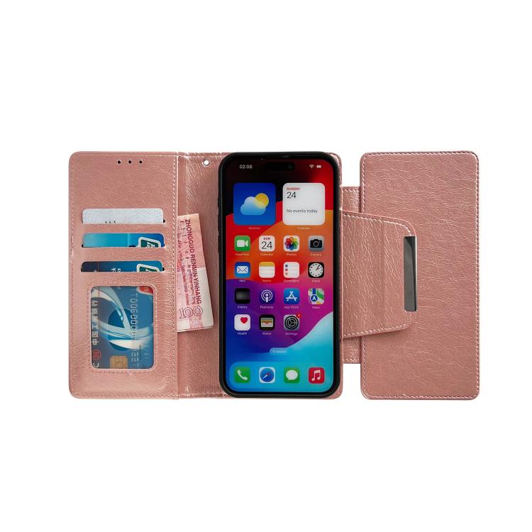 For iPhone 17 Pro Max Multifunctional 7-Cards Wallet Leather Phone Case