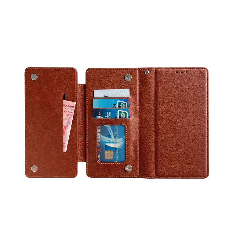 For iPhone Air Multifunctional 7-Cards Wallet Leather Phone Case