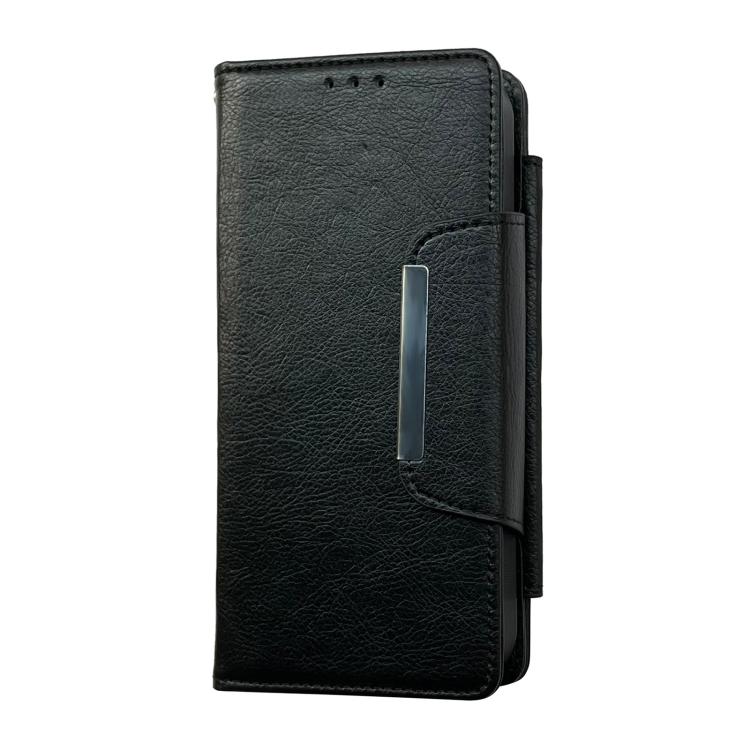 For iPhone 17 Multifunctional 7-Cards Wallet Leather Phone Case