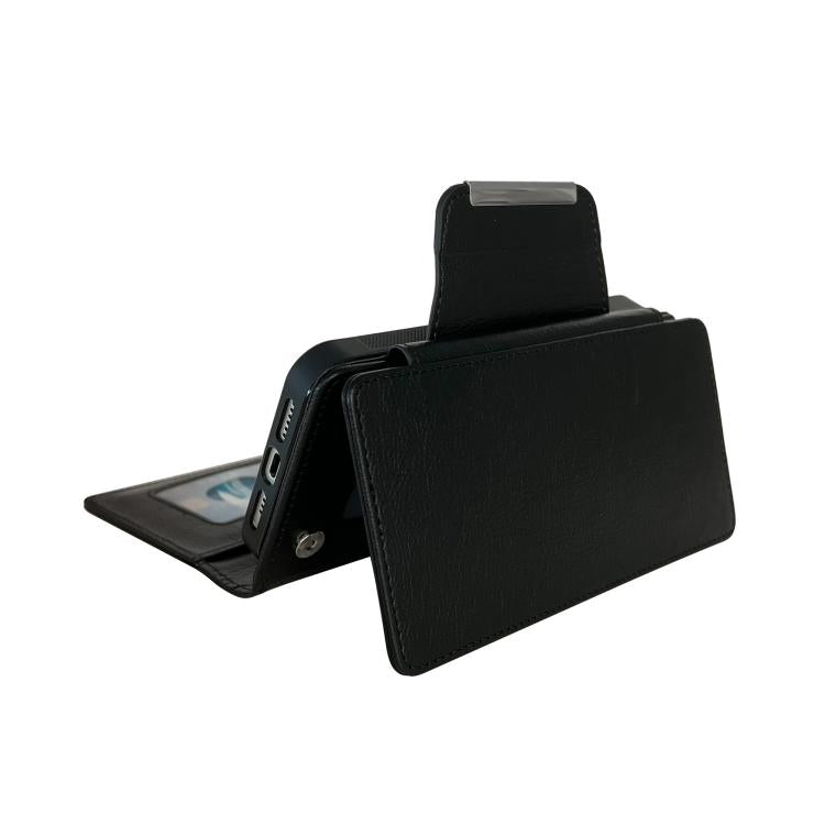 For iPhone 17 Multifunctional 7-Cards Wallet Leather Phone Case