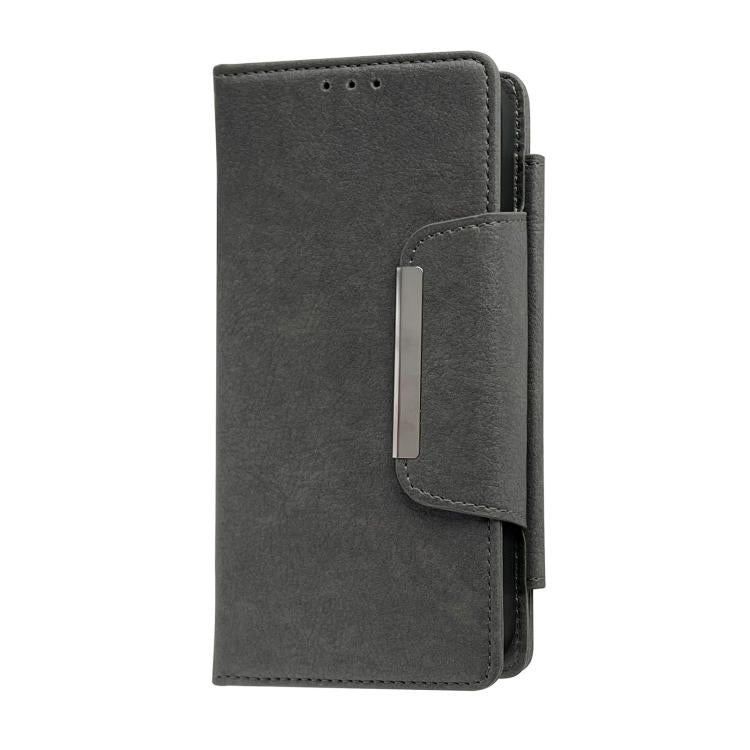 For iPhone 17 Multifunctional 7-Cards Wallet Leather Phone Case