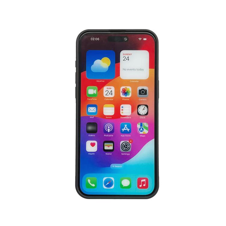 For iPhone 17 Pro Cowhide Texture Back Cover Phone Case