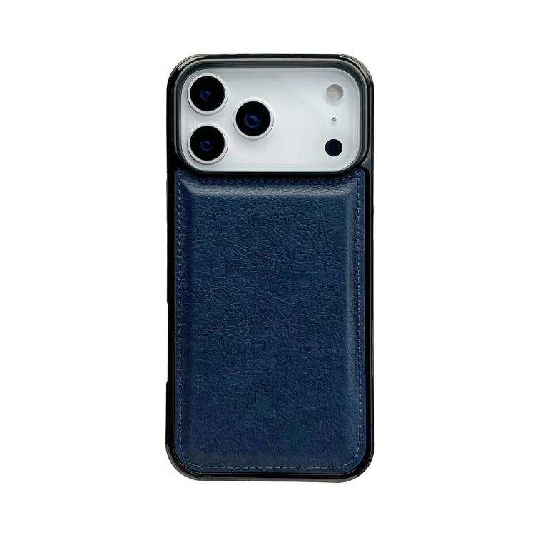 For iPhone 17 Pro Cowhide Texture Back Cover Phone Case
