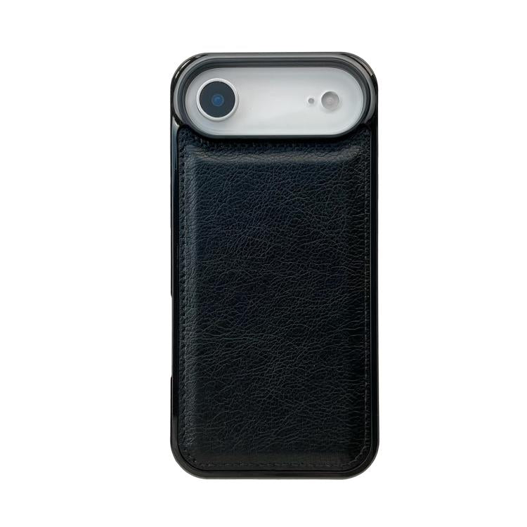 For iPhone Air Cowhide Texture Back Cover Phone Case
