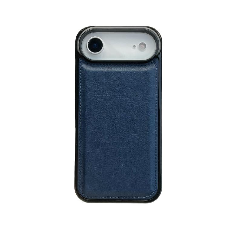 For iPhone Air Cowhide Texture Back Cover Phone Case