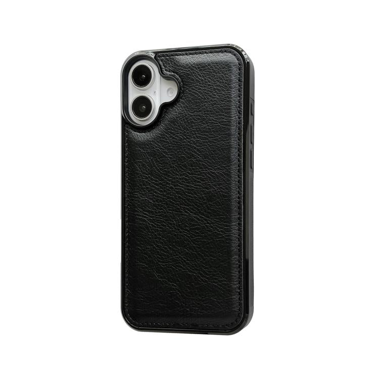 For iPhone 17 Cowhide Texture Back Cover Phone Case