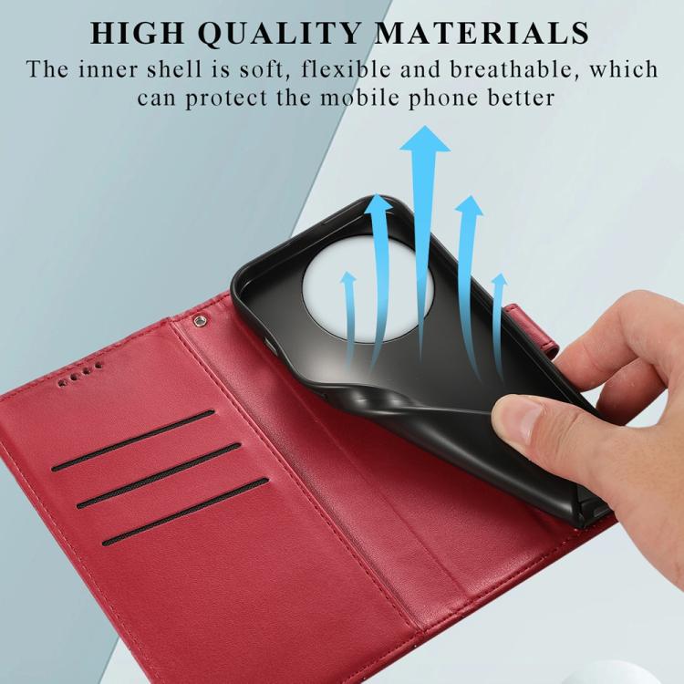 For vivo Y39 5G PU Genuine Leather Texture Embossed Line Phone Case