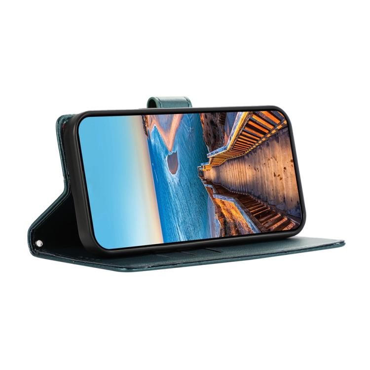 For vivo Y39 5G PU Genuine Leather Texture Embossed Line Phone Case