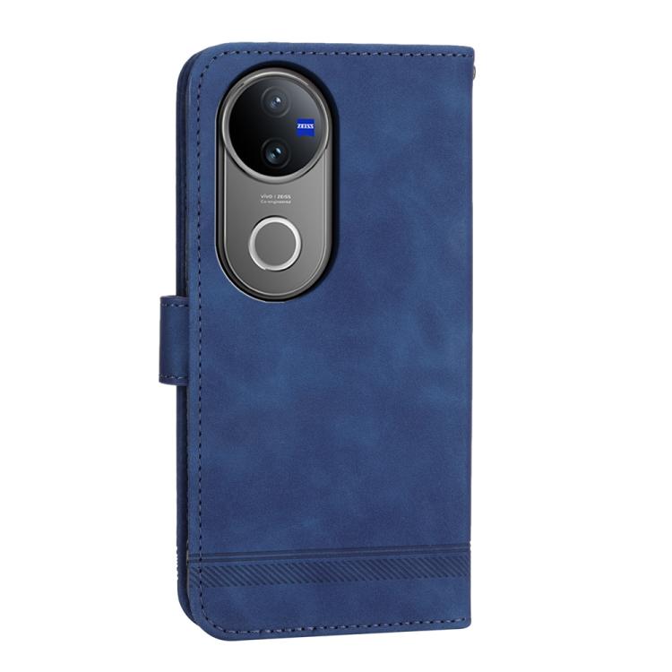 For vivo V50 Dierfeng Dream Line TPU Hybrid PU Leather Phone Case