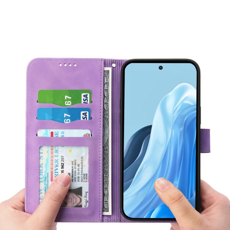 For vivo Y29s 5G / Y04 4G Dierfeng Dream Line TPU Hybrid PU Leather Phone Case